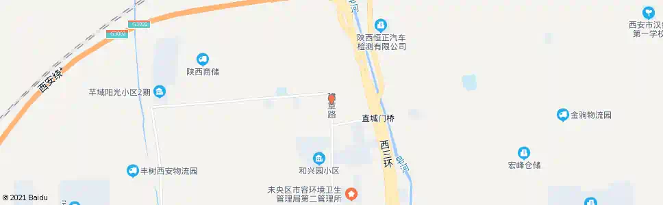 西安六村堡工业园_公交站地图_西安公交_妙搜公交查询2024