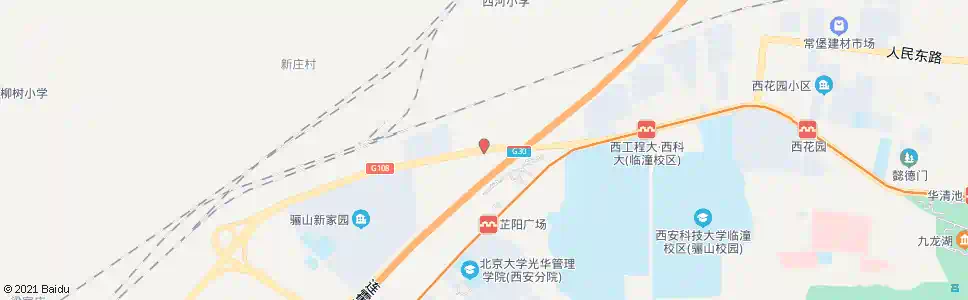 西安省建三公司_公交站地图_西安公交_妙搜公交查询2024