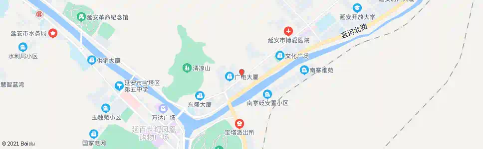 延安向阳沟_公交站地图_延安公交_妙搜公交查询2024