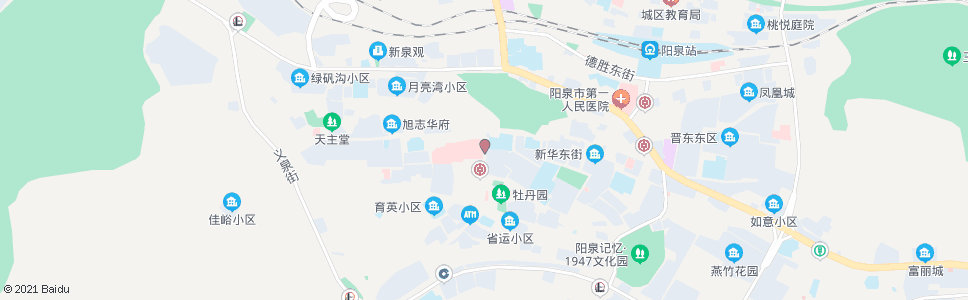 阳泉三院_公交站地图_阳泉公交_妙搜公交查询2024