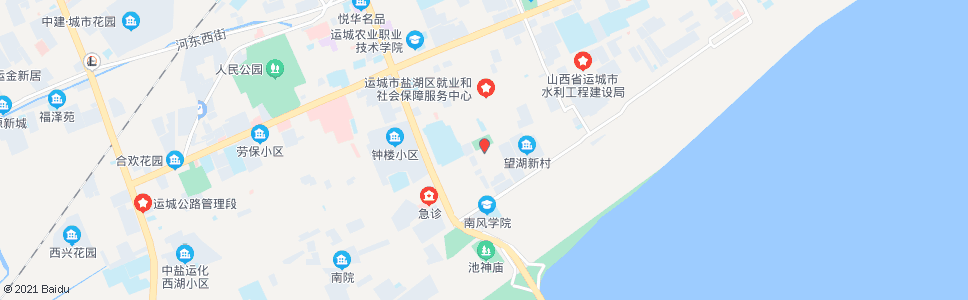 运城银湖新村_公交站地图_运城公交_妙搜公交查询2024