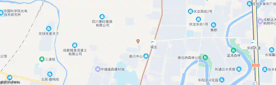 成都华府大道二段东_公交站地图_成都公交_妙搜公交查询2024