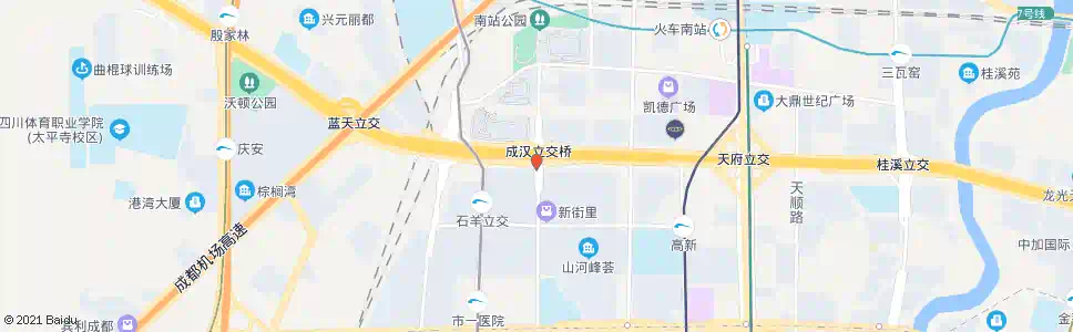 成都成汉中路_公交站地图_成都公交_妙搜公交查询2024