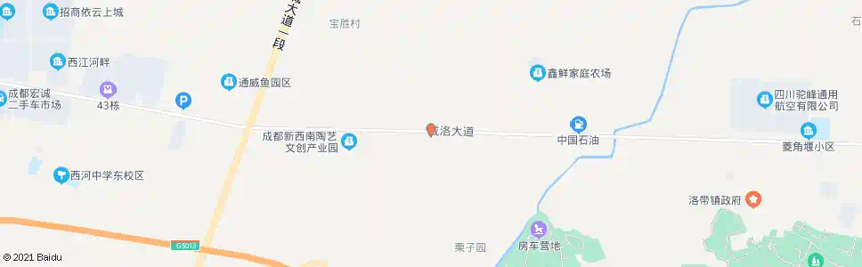 成都岐山村_公交站地图_成都公交_妙搜公交查询2024