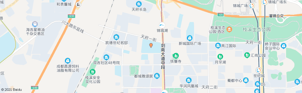 成都成都七中高新校区_公交站地图_成都公交_妙搜公交查询2024