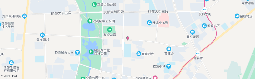 成都双中实验学校北_公交站地图_成都公交_妙搜公交查询2024