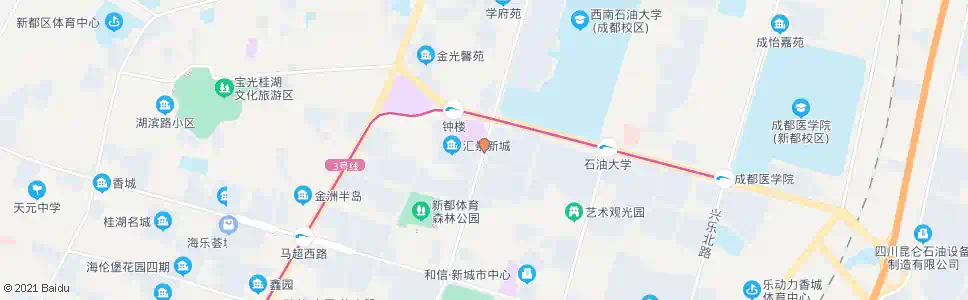 成都蜀龙大道中段_公交站地图_成都公交_妙搜公交查询2024