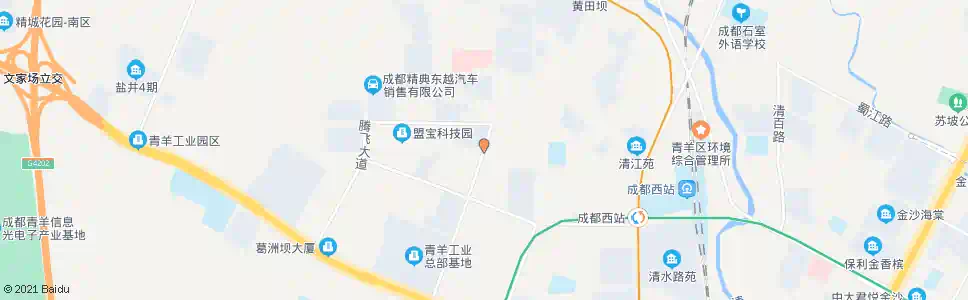 成都黄土村公交站_公交站地图_成都公交_妙搜公交查询2024