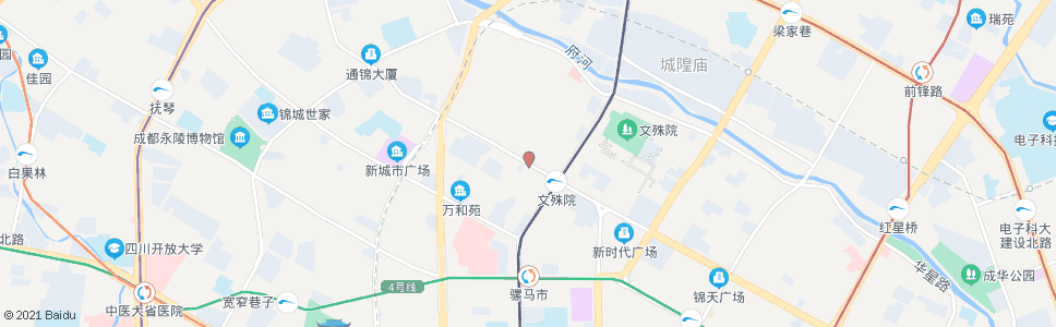 成都江汉路东_公交站地图_成都公交_妙搜公交查询2024