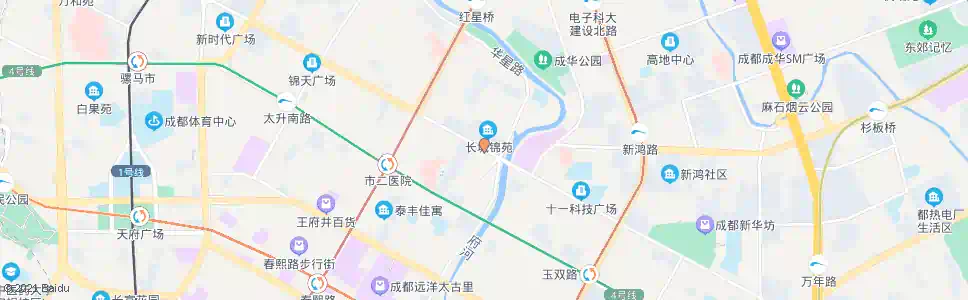 成都游泳池_公交站地图_成都公交_妙搜公交查询2024