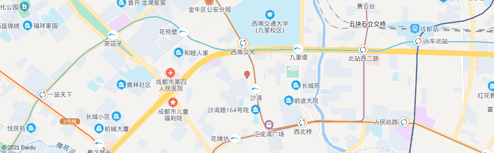 成都金沙路_公交站地图_成都公交_妙搜公交查询2024
