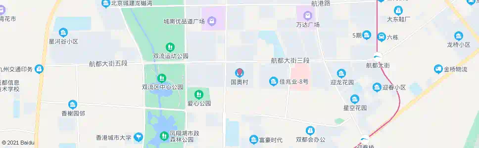 成都国奥村_公交站地图_成都公交_妙搜公交查询2024