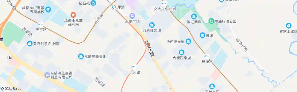 成都红光大道龙吟路口_公交站地图_成都公交_妙搜公交查询2024