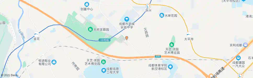 成都文昌村_公交站地图_成都公交_妙搜公交查询2024