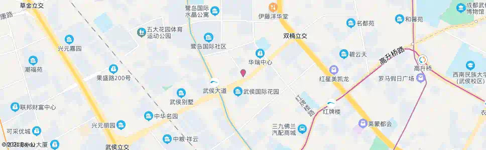 成都双丰路_公交站地图_成都公交_妙搜公交查询2024