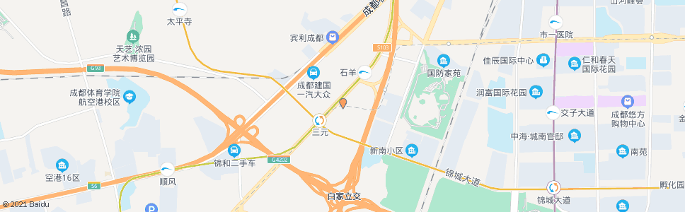 成都仁和街_公交站地图_成都公交_妙搜公交查询2024