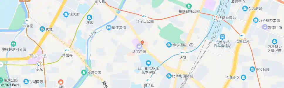 成都上沙河铺路_公交站地图_成都公交_妙搜公交查询2024