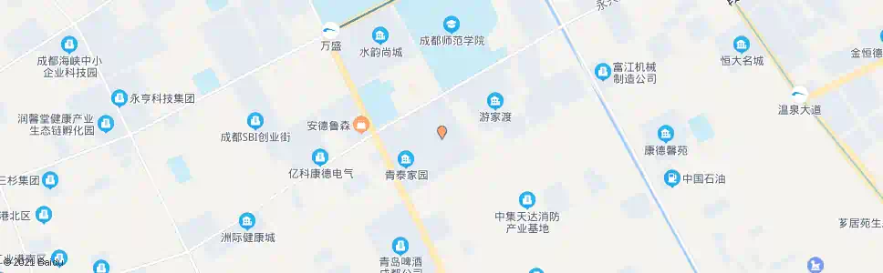 成都天府家园_公交站地图_成都公交_妙搜公交查询2024