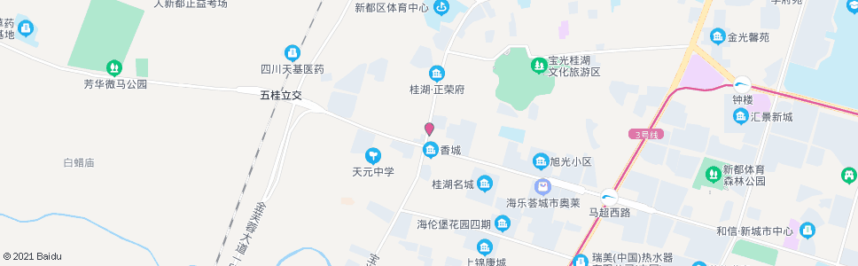 成都天元小学_公交站地图_成都公交_妙搜公交查询2024