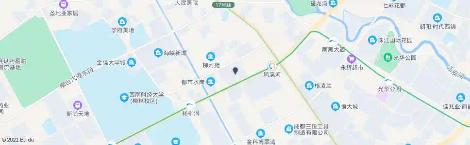 成都柳林路口_公交站地图_成都公交_妙搜公交查询2024