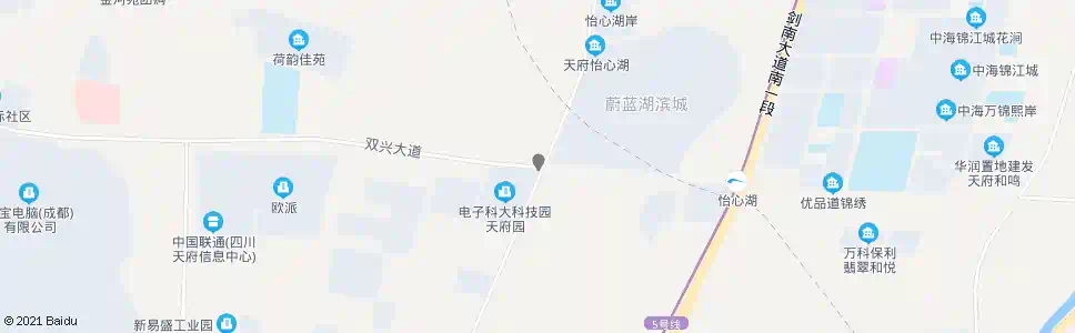 成都科技产业园_公交站地图_成都公交_妙搜公交查询2024