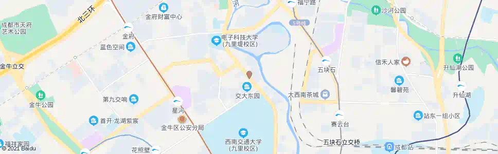 成都九里堤北路_公交站地图_成都公交_妙搜公交查询2024