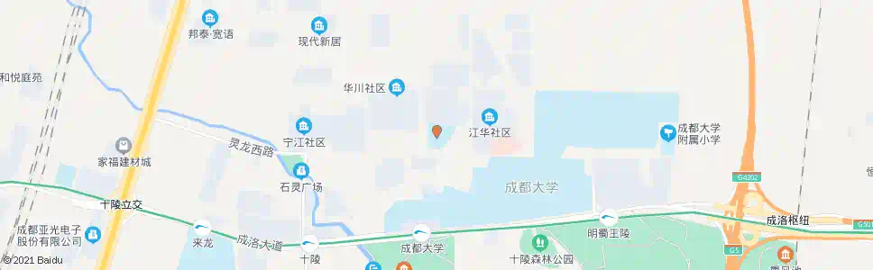 成都十陵中学_公交站地图_成都公交_妙搜公交查询2024