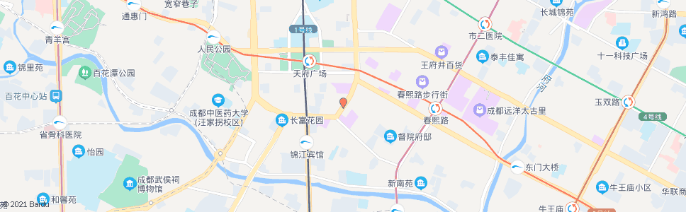 成都大业路_公交站地图_成都公交_妙搜公交查询2024