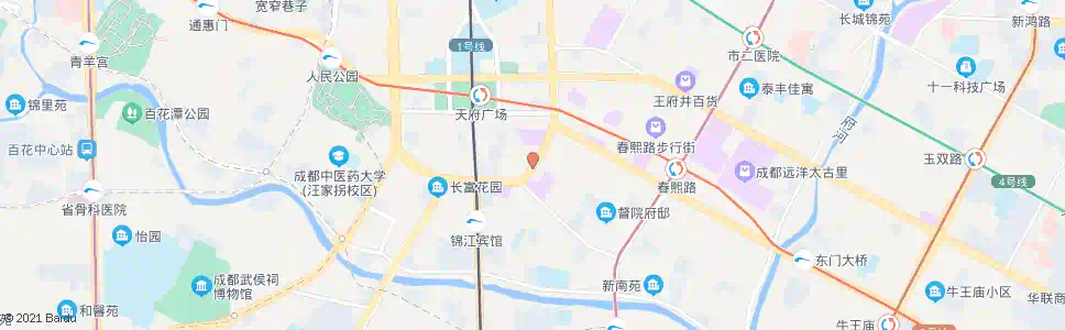 成都大业路_公交站地图_成都公交_妙搜公交查询2024