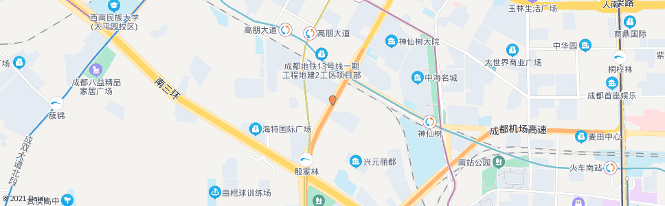 成都创业路新乐北街口_公交站地图_成都公交_妙搜公交查询2024