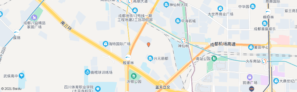 成都新乐中街_公交站地图_成都公交_妙搜公交查询2024