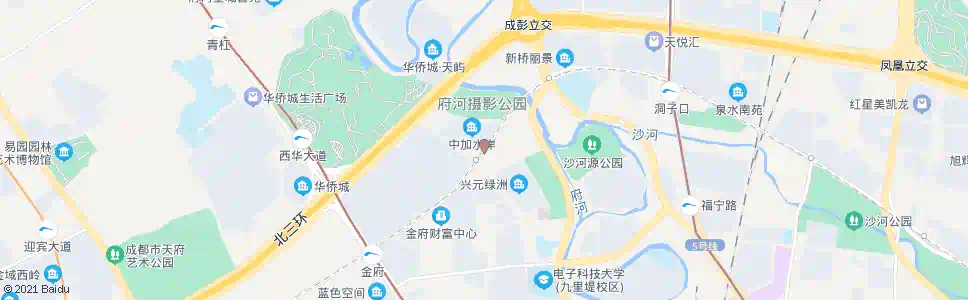 成都新桥村_公交站地图_成都公交_妙搜公交查询2024