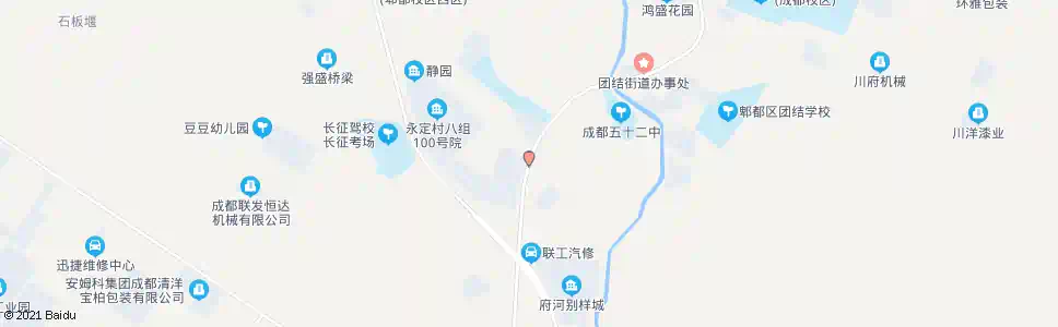 成都永定村十组_公交站地图_成都公交_妙搜公交查询2024