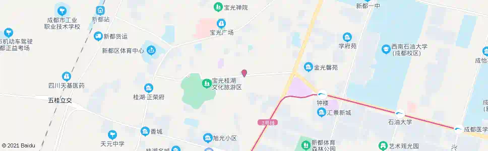 成都桂湖中路_公交站地图_成都公交_妙搜公交查询2024