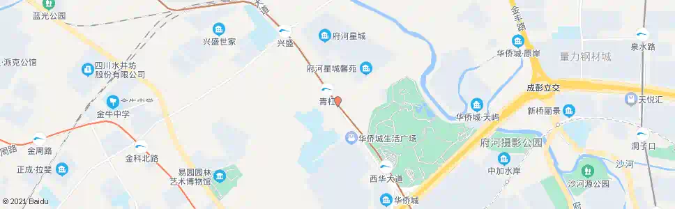 成都四川电影电视学院_公交站地图_成都公交_妙搜公交查询2024