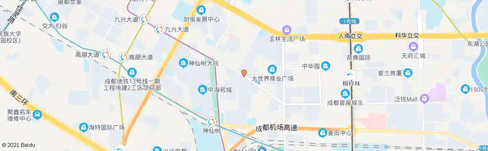 成都紫荆东路西_公交站地图_成都公交_妙搜公交查询2024