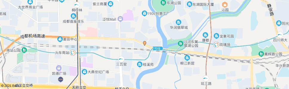成都高攀路口_公交站地图_成都公交_妙搜公交查询2024