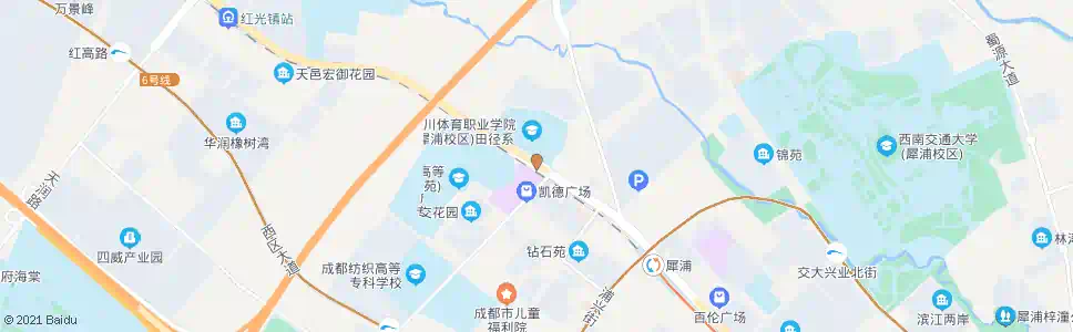 成都泰山大道红光大道口_公交站地图_成都公交_妙搜公交查询2024