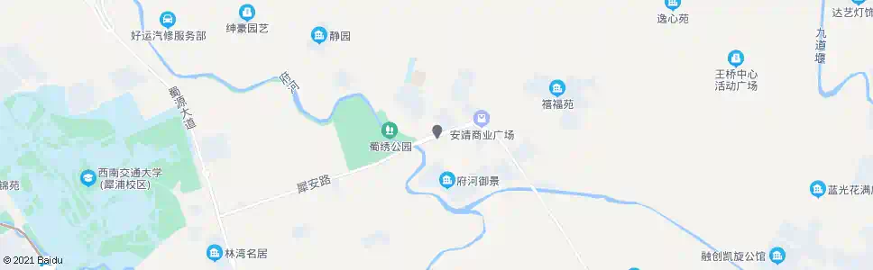 成都安靖镇_公交站地图_成都公交_妙搜公交查询2024