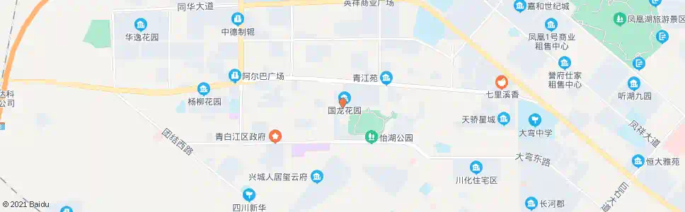 成都怡湖东路西_公交站地图_成都公交_妙搜公交查询2024