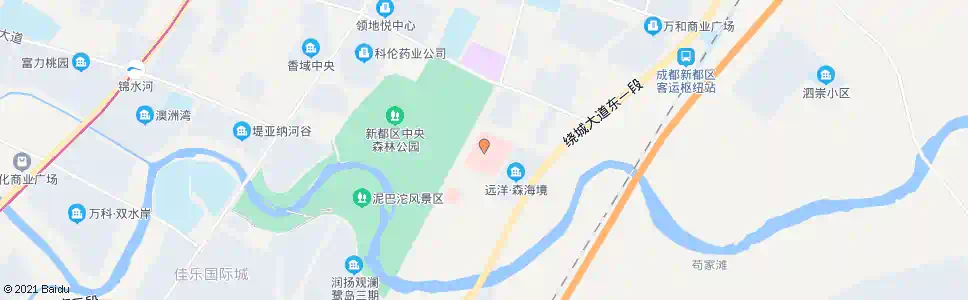 成都新都区医院_公交站地图_成都公交_妙搜公交查询2024