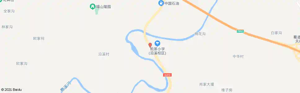 成都沿溪村_公交站地图_成都公交_妙搜公交查询2024