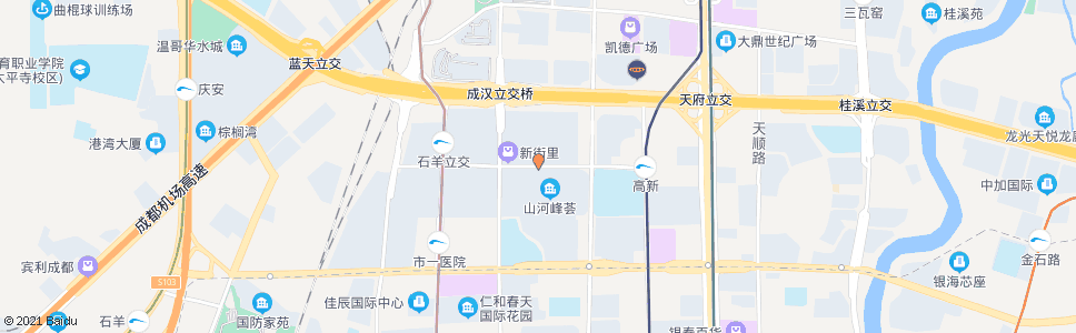 成都和硕东街_公交站地图_成都公交_妙搜公交查询2024