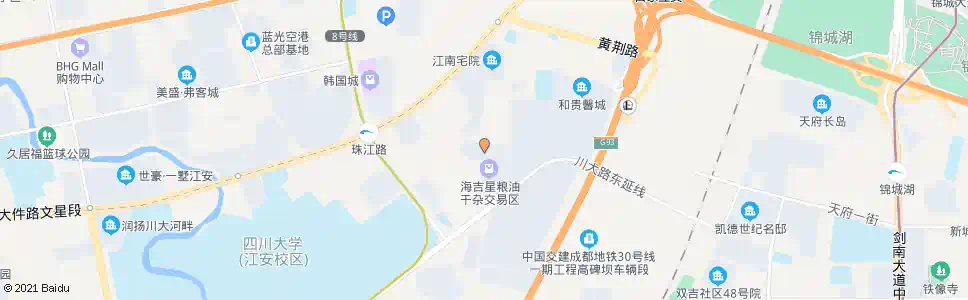 成都阳光地中海_公交站地图_成都公交_妙搜公交查询2024