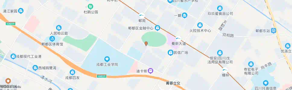 成都创智公园_公交站地图_成都公交_妙搜公交查询2024