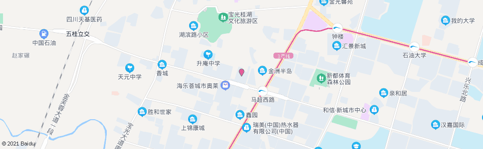 成都八二一小区_公交站地图_成都公交_妙搜公交查询2024
