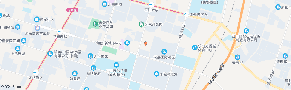 成都新都国际广场_公交站地图_成都公交_妙搜公交查询2024