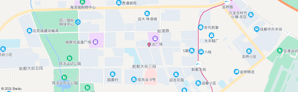 成都港都路_公交站地图_成都公交_妙搜公交查询2024