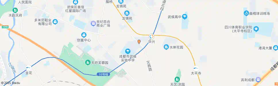 成都文昌路北_公交站地图_成都公交_妙搜公交查询2024