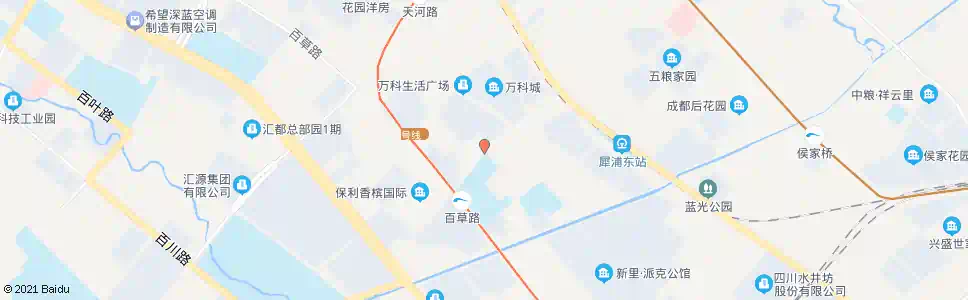 成都和心路中_公交站地图_成都公交_妙搜公交查询2024